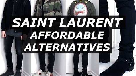 black ysl jacket alternative|ysl clothing brands.